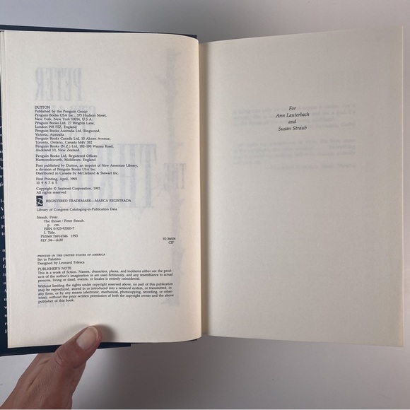 2/$30 - The Throat by Peter Straub - Picture 7 of 15